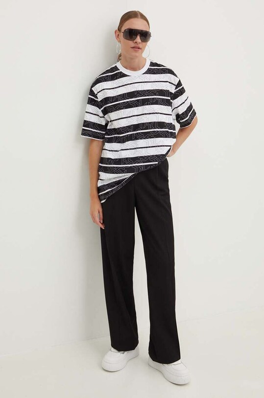 HUGO pantaloni 50517997 negru AW24