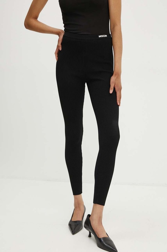 Legíny MSGM pletenina černá 3741MDS02.247783