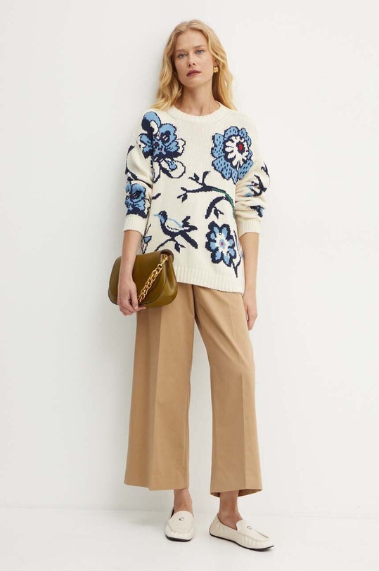 Παντελόνι Weekend Max Mara 2425136011600 μπεζ AW24