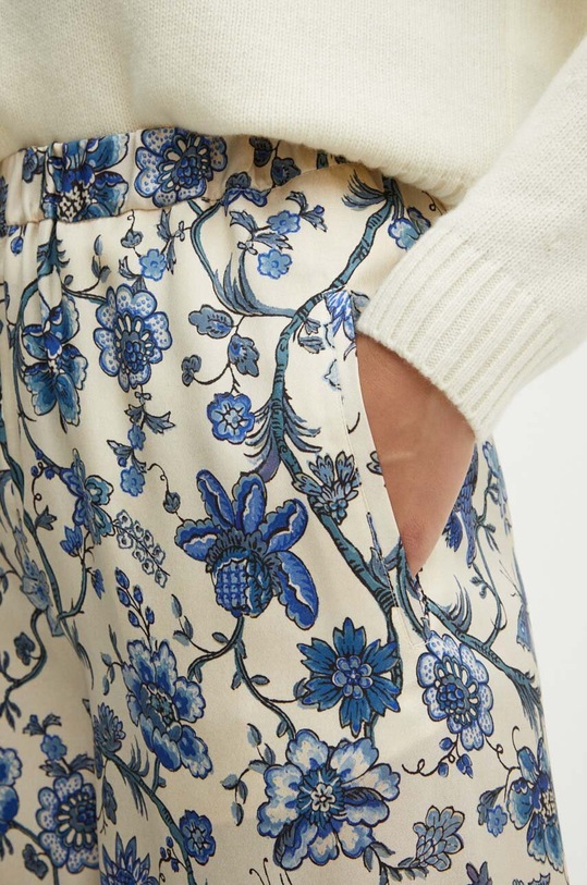 Weekend Max Mara selyemnadrág kék 2425136061600