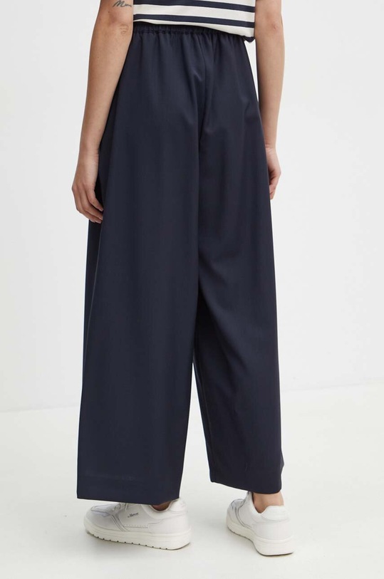 Odzież Weekend Max Mara spodnie wełniane 2425136071600 granatowy
