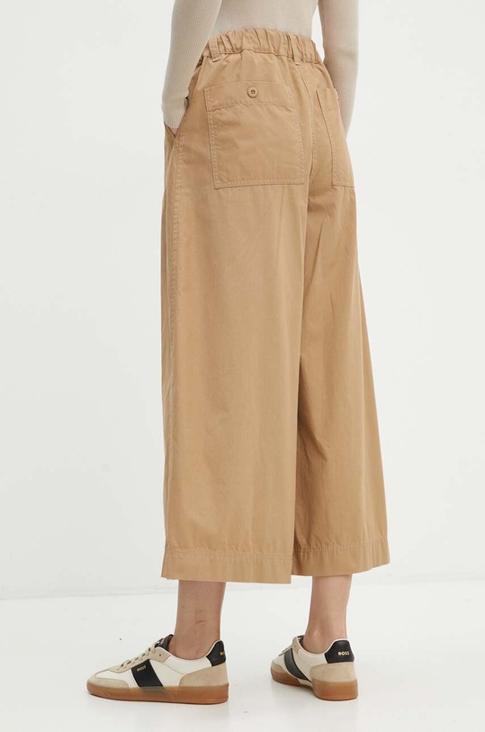 Îmbrăcăminte Weekend Max Mara pantaloni de bumbac 2425136101600 bej