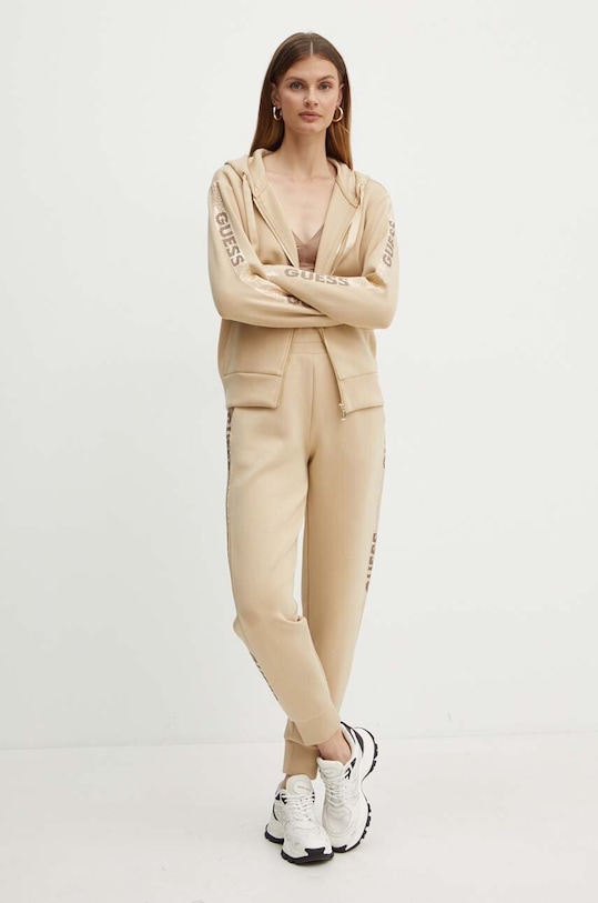 Tepláky Guess W4YB40.KBYE2 béžová AW24