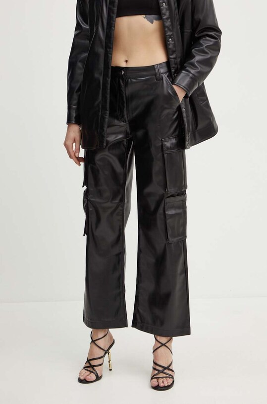 Odzież Guess spodnie KORI W4YB11.WF8Q0 czarny