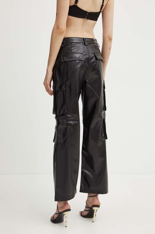 Guess spodnie KORI czarny W4YB11.WF8Q0