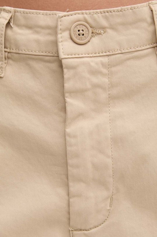 Παντελόνι Guess Jeans μπεζ W4YB34.WGB51