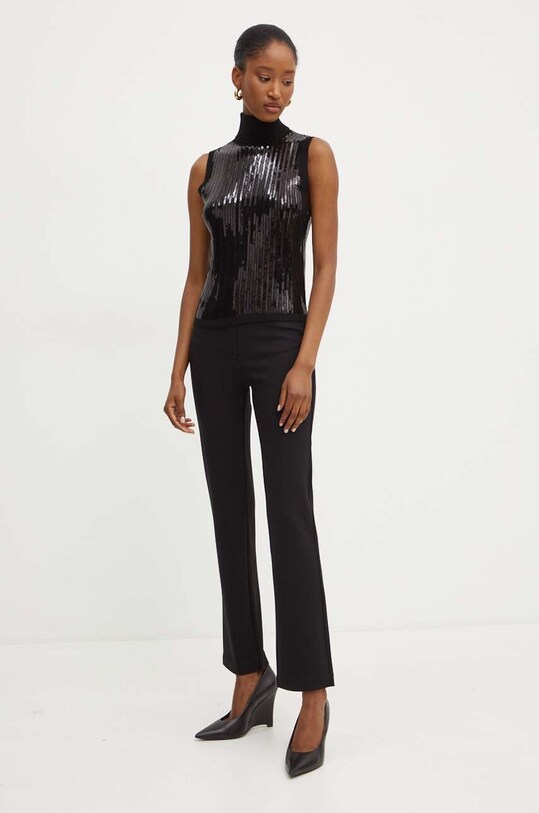 Marciano by Guess spodnie ODETTE 4YGB07.6375Z czarny AW24