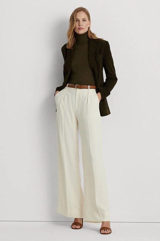 Lauren Ralph Lauren pantaloni drept bej 200908891