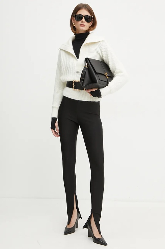 Pinko spodnie 104384.A27Z czarny AW24