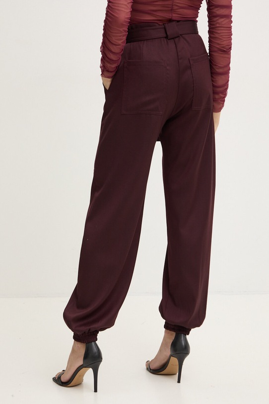 Oblečení Kalhoty Pinko 104379.A1B3 burgundské