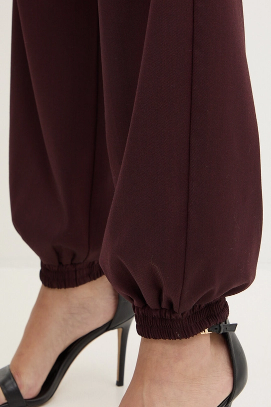 Pinko pantaloni burgundia 104379.A1B3