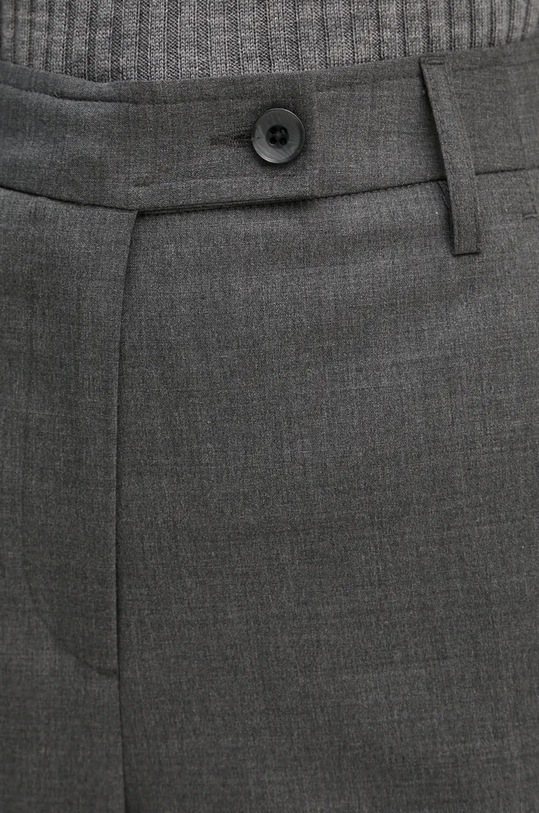 Tepláky s příměsí vlny Remain Curved Leg Pants šedá 5018991959