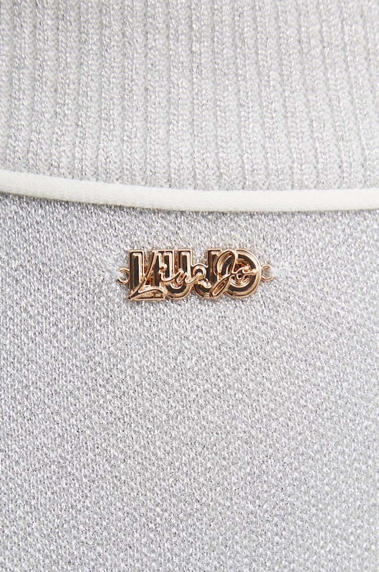 Liu Jo pantaloni de trening argintiu TF4104.MS49I