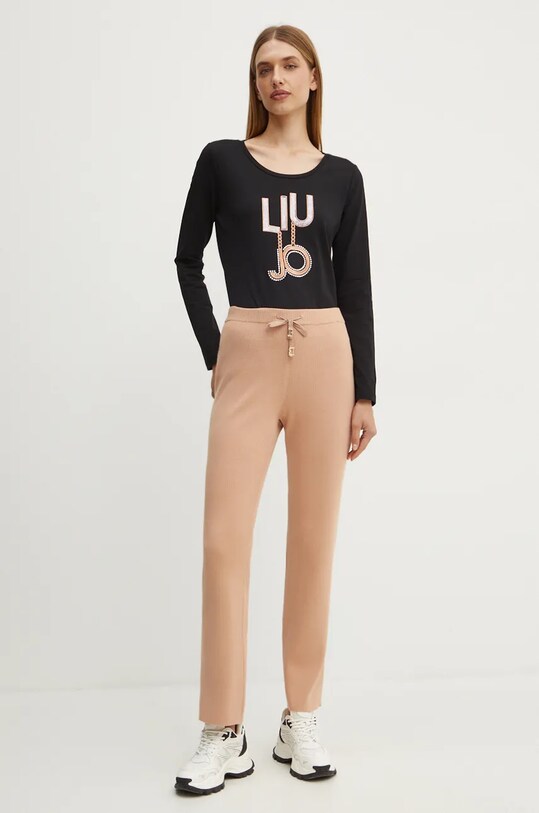 Παντελόνι Liu Jo TF4214.MS75L ροζ AW24