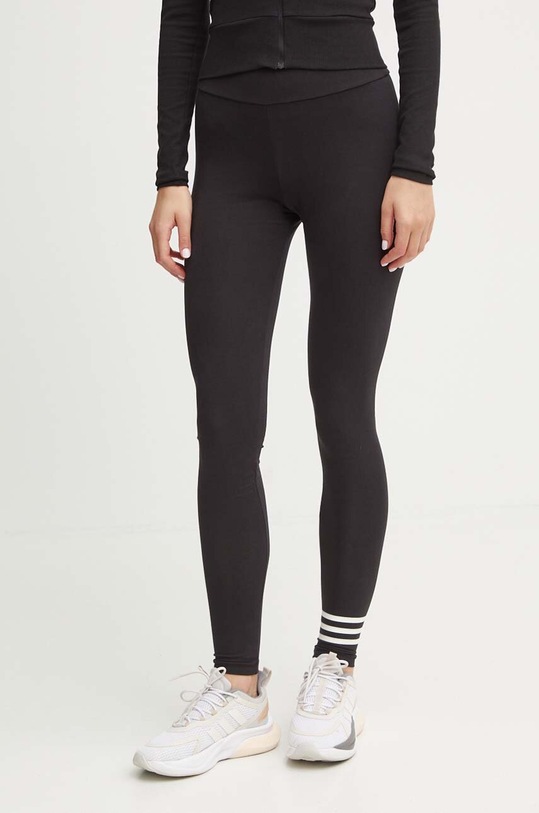 Legíny adidas Originals Neuclassics Tight pletenina černá IW5611