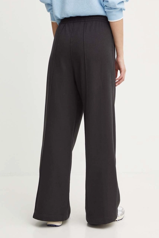 Odjeća Pamučni donji dio trenirke adidas Originals Essentials Pintuck Wide Leg IW5739 crna