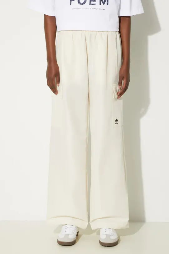 Брюки adidas Originals Essentials Woven Cargo Planet friendly бежевый IX9970