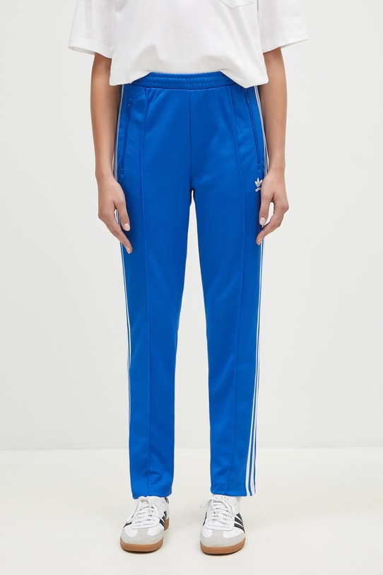 Спортивні штани adidas Originals Beckenbauer Track Pant надрук блакитний IY2228