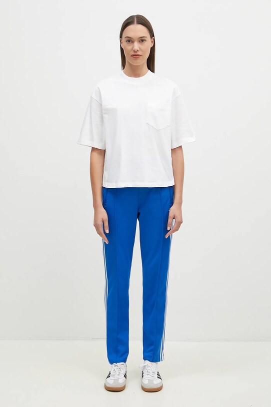 Спортивні штани adidas Originals Beckenbauer Track Pant IY2228 блакитний