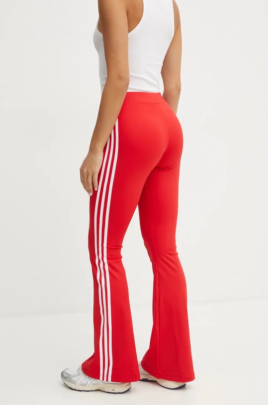 Odzież adidas Originals legginsy Flared IY7199 czerwony