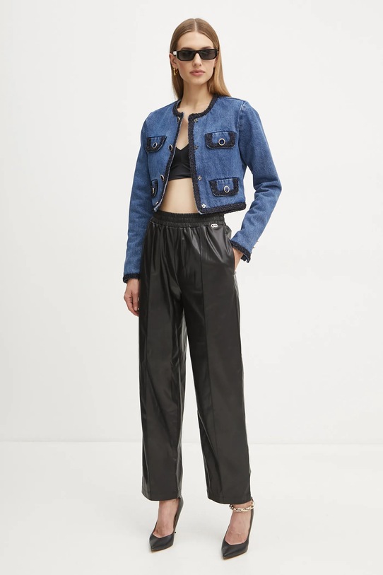 Nohavice Liu Jo WF4153.E0392 čierna AW24