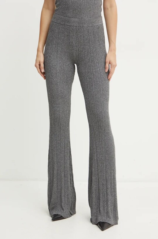 Kalhoty Liu Jo zvonový šedá WF4237.MS64J