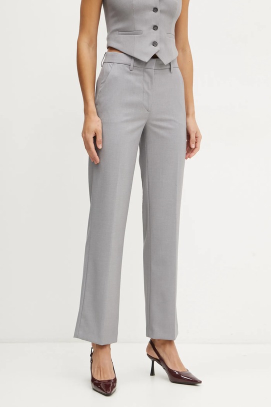 Liu Jo pantaloni drept gri WF4447.T2627