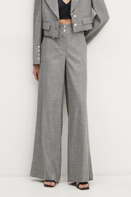 Штани Liu Jo прямий сірий WF4449.T0169