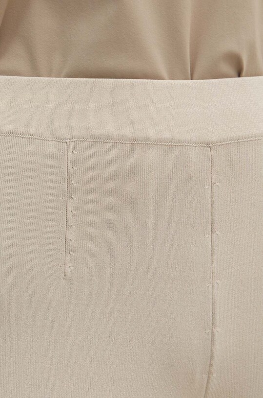 Hlače Max Mara Leisure bež 2426336017600