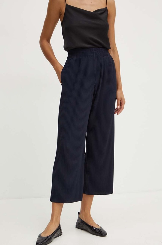 Max Mara Leisure pantaloni panza bleumarin 2426786027600