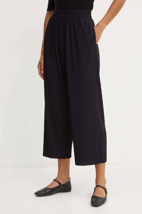 Max Mara Leisure spodnie tkanina czarny 2426786027600
