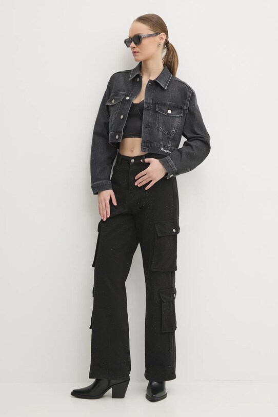 Джинсы Barrow F4BWWOPA123 чёрный AW24