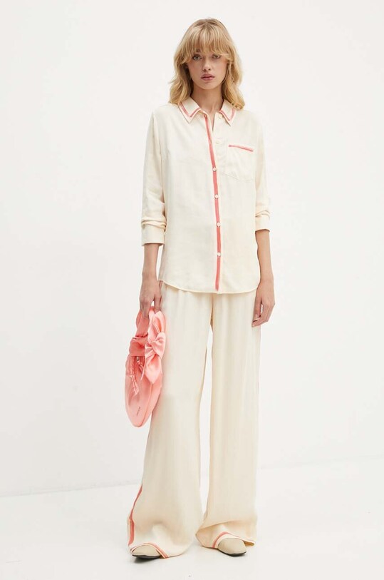 Штани Stine Goya SG5856 бежевий AW24