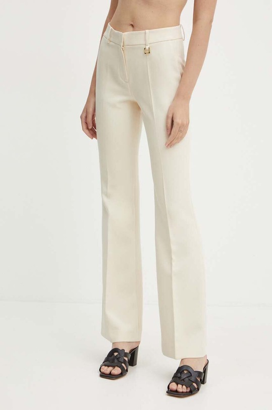 Joop! pantaloni a zampa beige 30042711