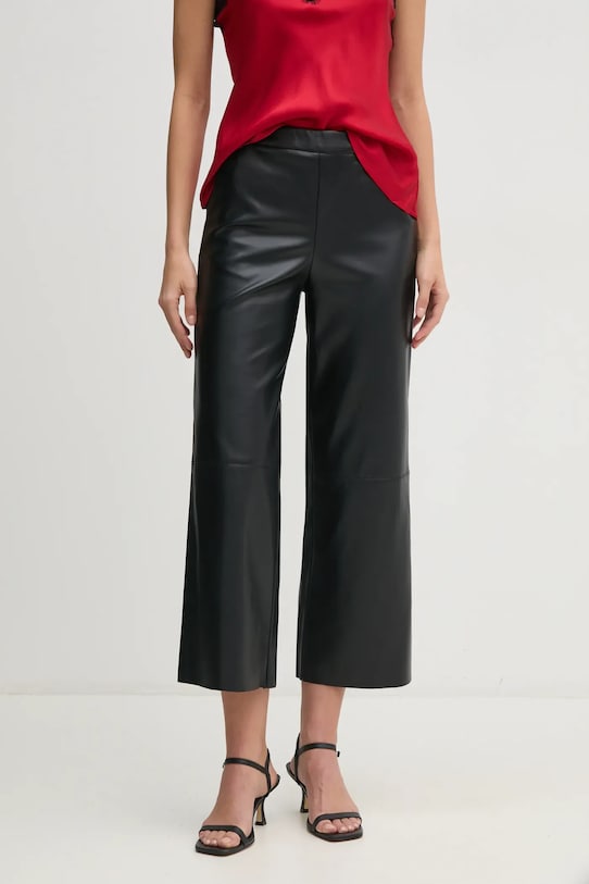 United Colors of Benetton pantaloni drept negru 4IVRDF084
