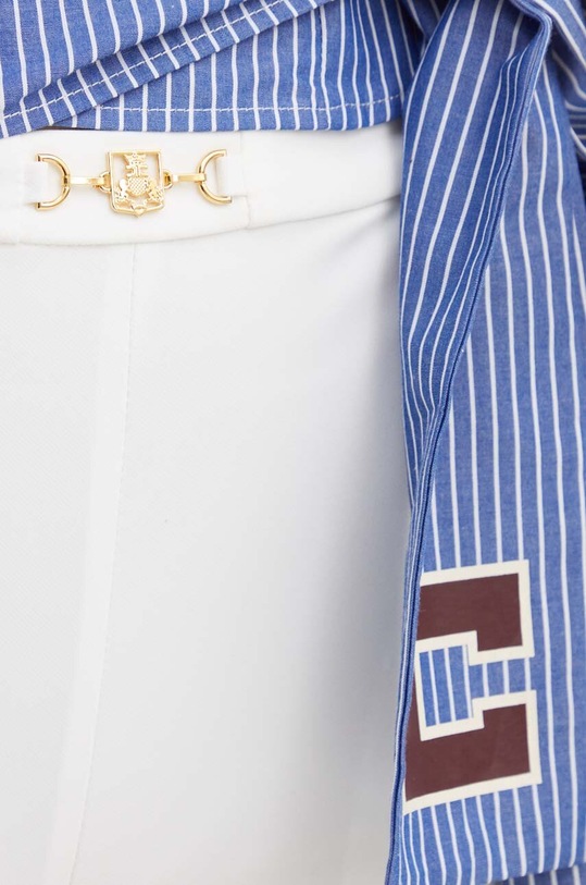 Παντελόνι Elisabetta Franchi μπεζ PA02346E2