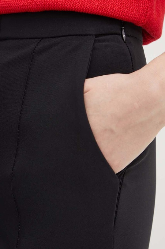 Παντελόνι Elisabetta Franchi PA02346E2 μαύρο