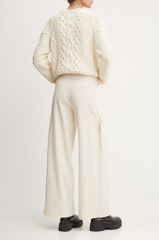 Oblečení Kalhoty Karl Lagerfeld Jeans 245J1002 béžová