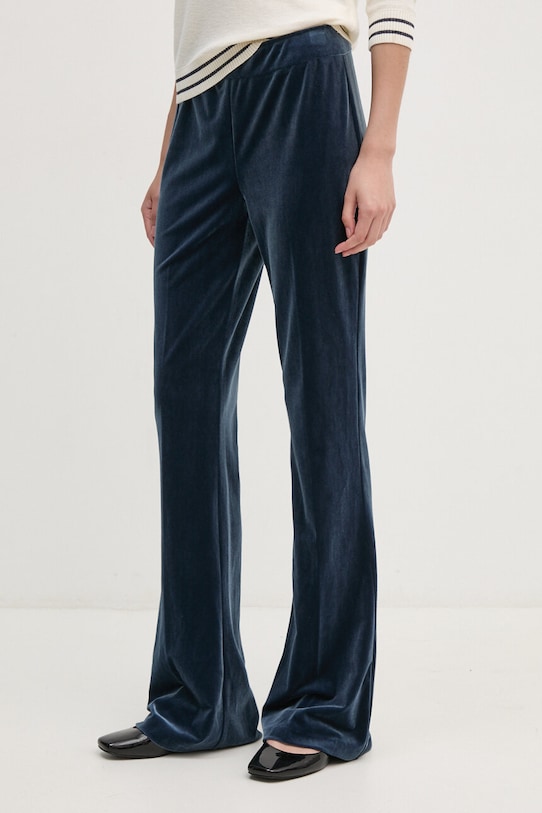 Joseph Ribkoff pantaloni de trening din velur tricotaj turcoaz 234289F24