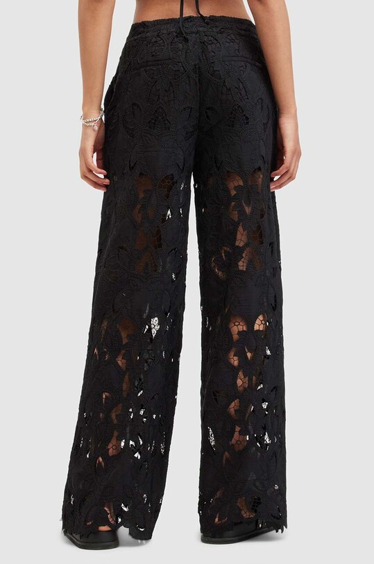 AllSaints spodnie CHARLI EMB W031TA czarny