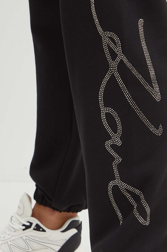 Karl Lagerfeld pantaloni de trening negru 245W1053