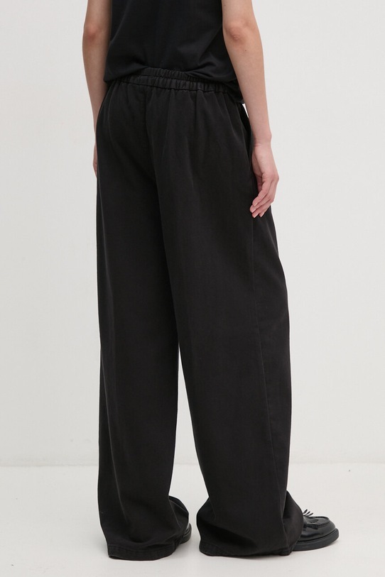 Odzież United Colors of Benetton spodnie bawełniane 4DUKDF01B czarny