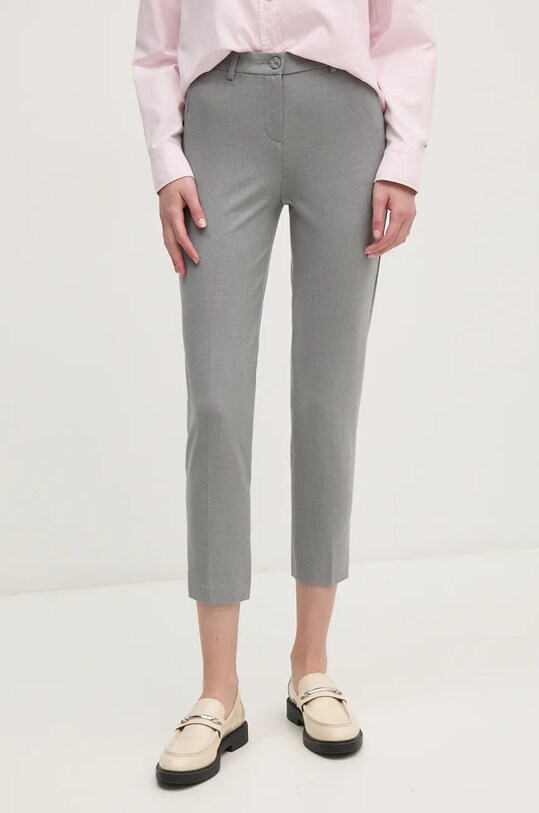 United Colors of Benetton pantaloni drept gri 4L4H557R4