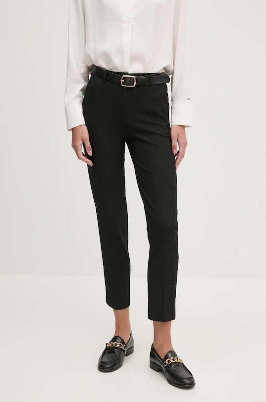 United Colors of Benetton pantaloni alta nero 4L4H557R4