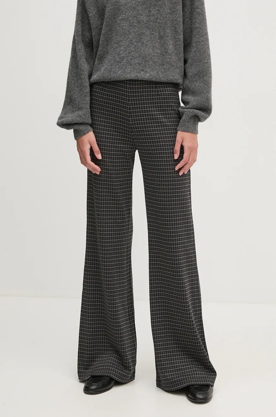 United Colors of Benetton spodnie wzorzyste szary 4TB7DF072