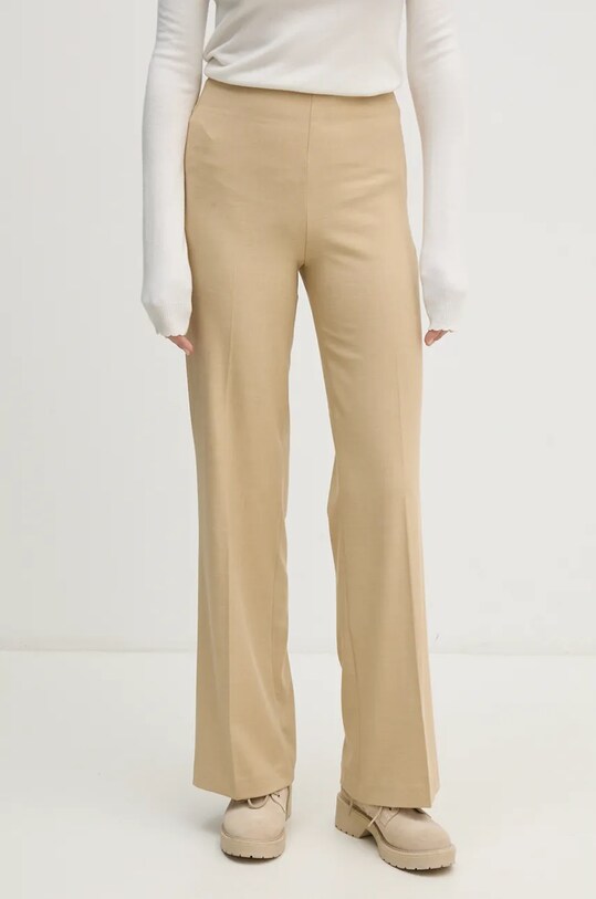 Брюки United Colors of Benetton прямой бежевый 4962DF01Z