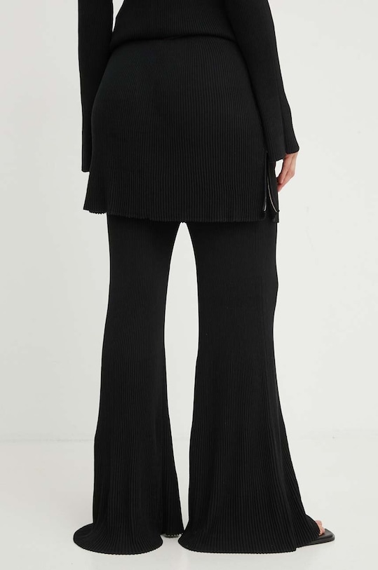 Odzież By Malene Birger spodnie BOLONE Q72089005 czarny