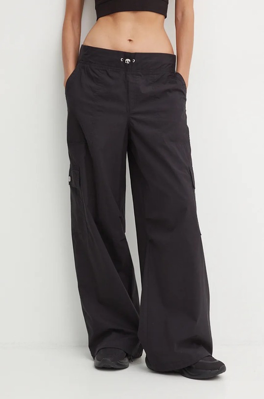 Kalhoty Dkny high černá DP4P3468