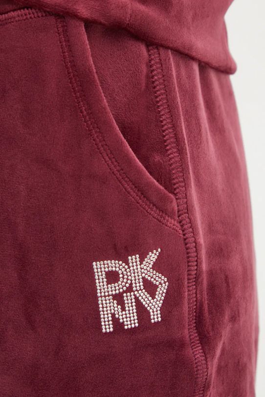 Donji dio trenirke Dkny bordo DP4P3535