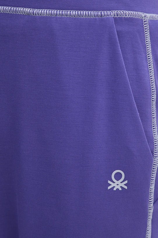 Odjeća Donji dio trenirke United Colors of Benetton 3JLC3F03T ljubičasta